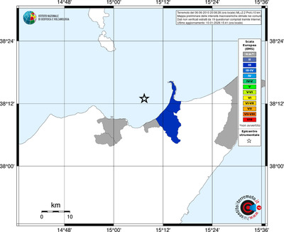Mappa EMS - territori comuni