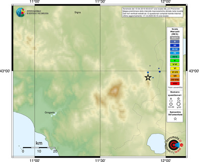 Mappa MCS - località