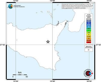 Mappa EMS - territori località