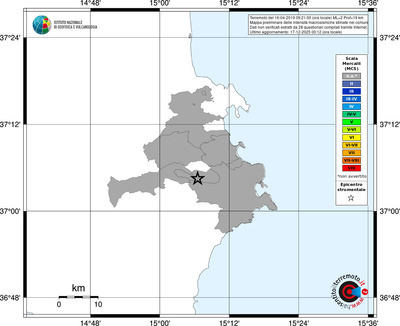 Mappa MCS - territori comuni