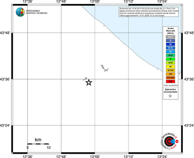 Mappa MCS - territori località