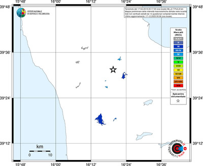 Mappa MCS - territori località