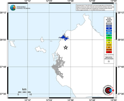Mappa EMS - territori località