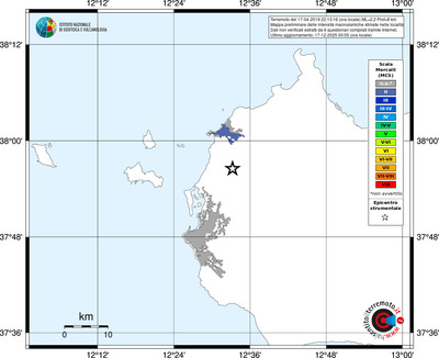 Mappa MCS - territori località