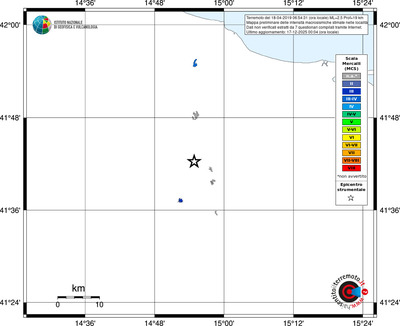 Mappa MCS - territori località