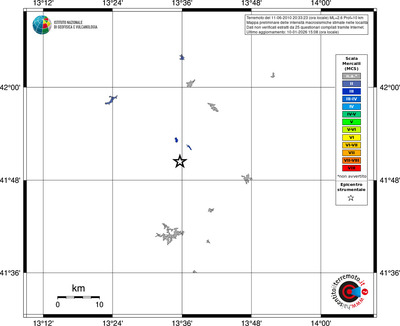 Mappa MCS - territori località