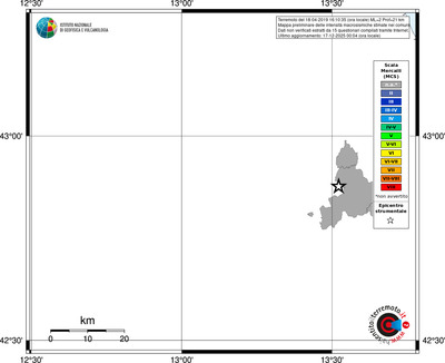 Mappa MCS - territori comuni
