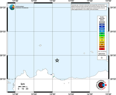 Mappa MCS - territori località