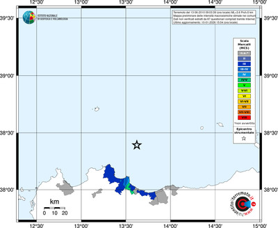 Mappa MCS - territori comuni