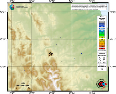 Mappa EMS - località