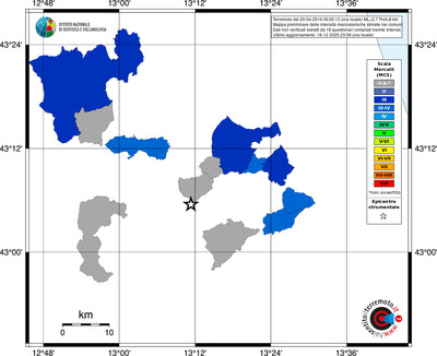 Mappa MCS - territori comuni