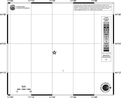 Mappa EMS - territori località