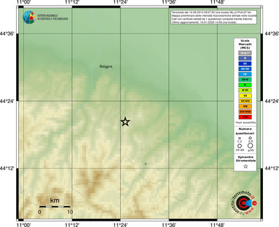 Mappa MCS - località