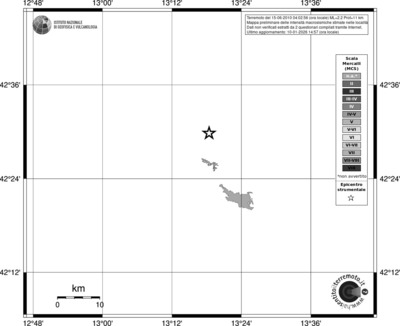 Mappa MCS - territori località