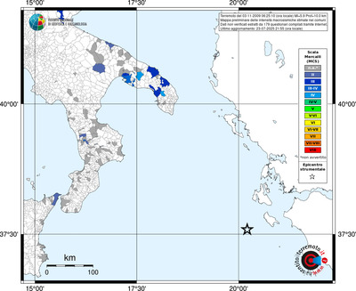 Mappa MCS - territori comunali