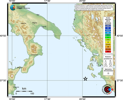 Mappa MCS - località