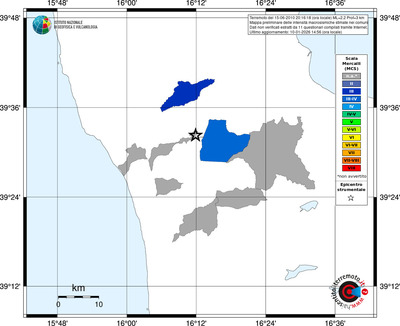 Mappa MCS - territori comuni