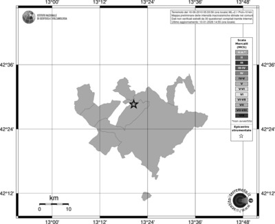 Mappa MCS - territori comuni