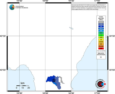 Mappa MCS - territori comuni
