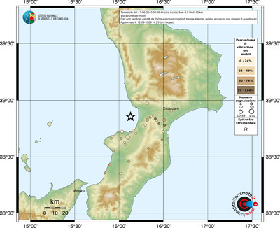 Mappa comuni con almeno 3 questionari