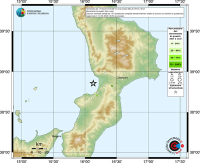 Mappa comuni con almeno 3 questionari