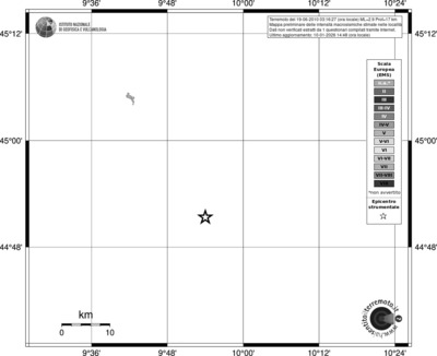 Mappa EMS - territori località