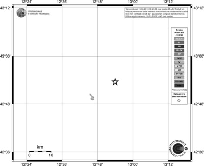 Mappa MCS - territori località