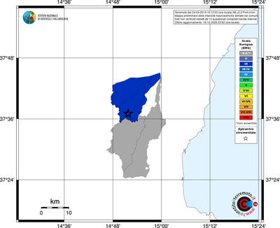 Mappa EMS - territori comuni