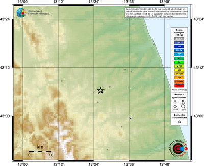 Mappa EMS - località