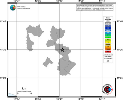 Mappa MCS - territori comuni