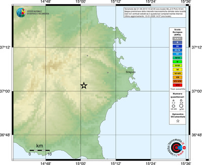 Mappa EMS - località
