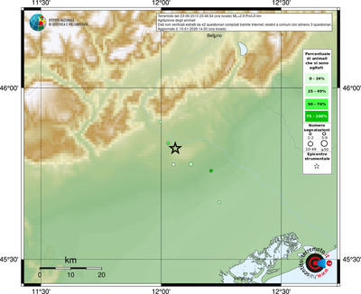 Mappa comuni con almeno 3 questionari