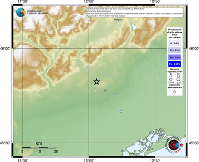 Mappa comuni con almeno 3 questionari