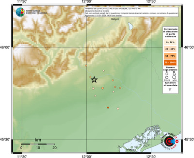 Mappa comuni con almeno 3 questionari