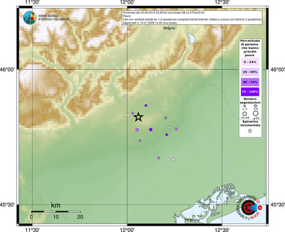 Mappa comuni con almeno 3 questionari