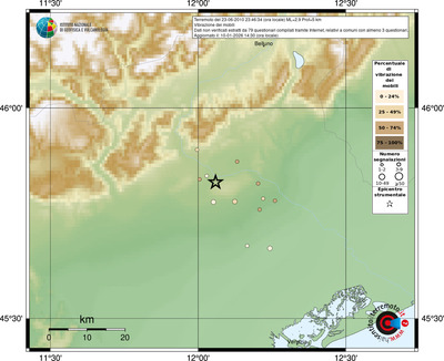 Mappa comuni con almeno 3 questionari