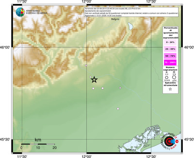 Mappa comuni con almeno 3 questionari