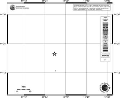Mappa EMS - territori località