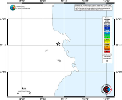 Mappa MCS - territori località