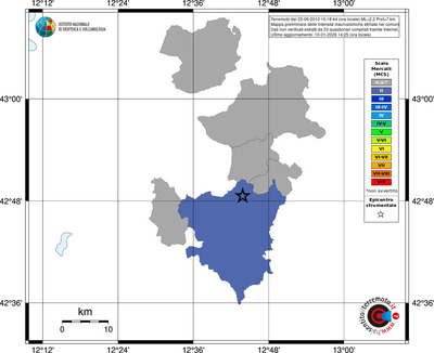 Mappa MCS - territori comuni
