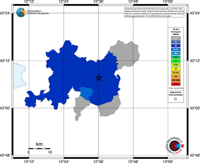 Mappa EMS - territori comuni