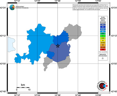Mappa MCS - territori comuni