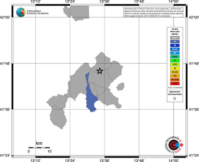 Mappa MCS - territori comuni
