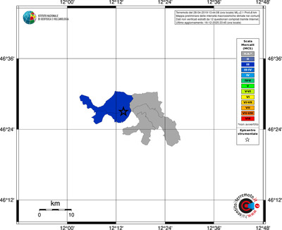 Mappa MCS - territori comuni