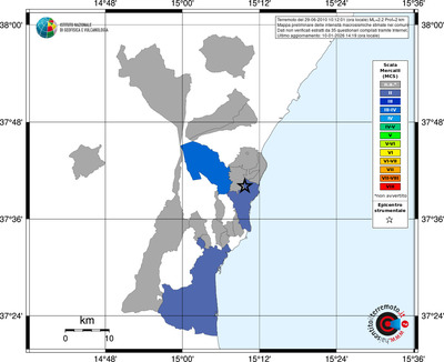 Mappa MCS - territori comuni