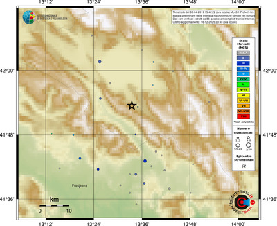 Mappa MCS - comuni