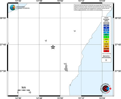 Mappa EMS - territori località