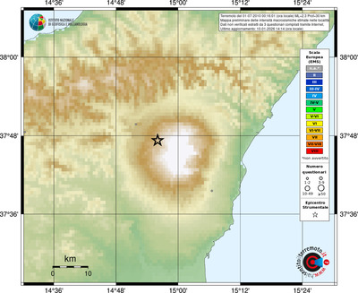 Mappa EMS - località