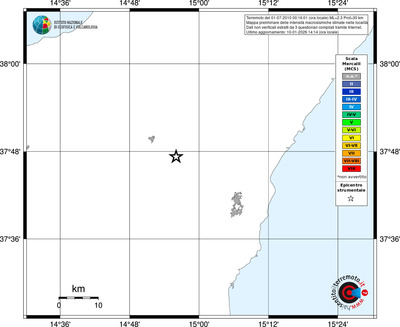 Mappa MCS - territori località