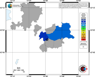 Mappa MCS - territori comuni